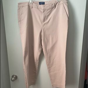 Light pink pants